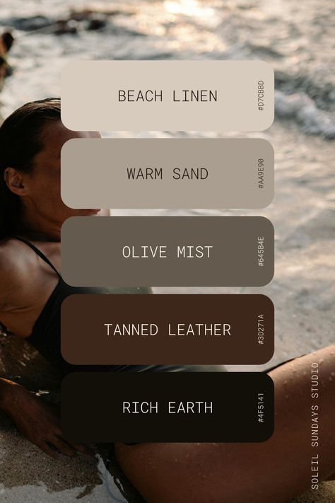 Summer brings to mind vibrant sunsets, cool ocean waves, and lush green gardens. But who says summer colors can’t be sophisticated too? If you’re looking to give your brand a fresh, refined look this season, you’re in the right place! I’ve put together seven stunning color palettes that capture the essence of summer while keeping things classy and professional. Timeless Colors Palette, Classy Colors Palette, Color Palette For Black And White, Fresh Color Palette Colour Schemes, Cool Tone Neutrals, Luxury Pallete Colors, Soft Neutrals Color Palette, Vintage Beach Color Palette, Color Boards Colour Palettes