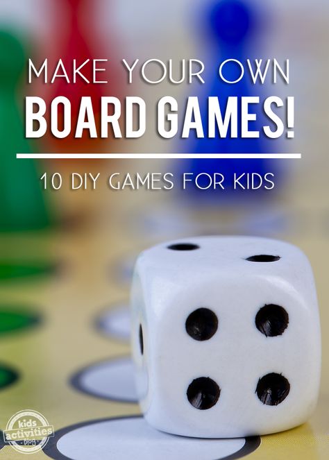 10 Ways to Make Your Own Board Game - Kids Activities Blog Make Your Own Board Game, Diy Games For Kids, Homemade Board Games, Math Board Games, Board Games Diy, Math Boards, Board Games For Kids, Home Board, Games For Teens