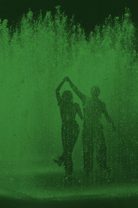 Dark Green Album Covers, Phtalo Green Core, Light Green And Black Aesthetic, Dark Green Love Aesthetic, Phtalo Green Aesthetics, Deep Green Aesthetic Vintage, Green Dance Aesthetic, Viridian Green Aesthetic, Rain Fountain