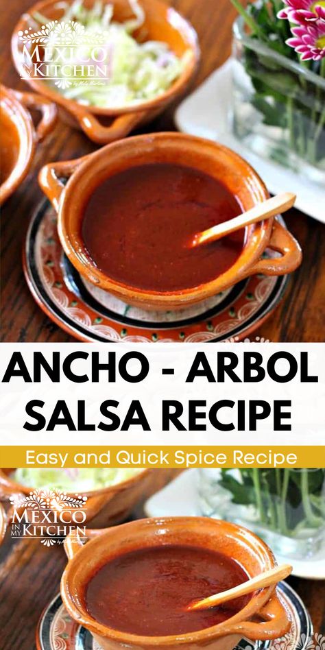 Ancho Salsa, Ancho Peppers, Authentic Mexican Salsa Recipe, Spicy Sauces, Mexican Salsa Recipes, Recetas Puertorriqueñas, Easy Salsa Recipe, Pepper Salsa, Mexican Sauce