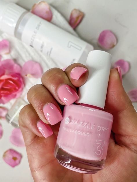 Dazzle Dry Nail Polish Colors, Dazzle Dry Nail Polish, Berry Nail Polish, Pink Nail Polish Colors, Dazzle Dry, Berry Nails, August Nails, Nails Beautiful, Dry Nail Polish