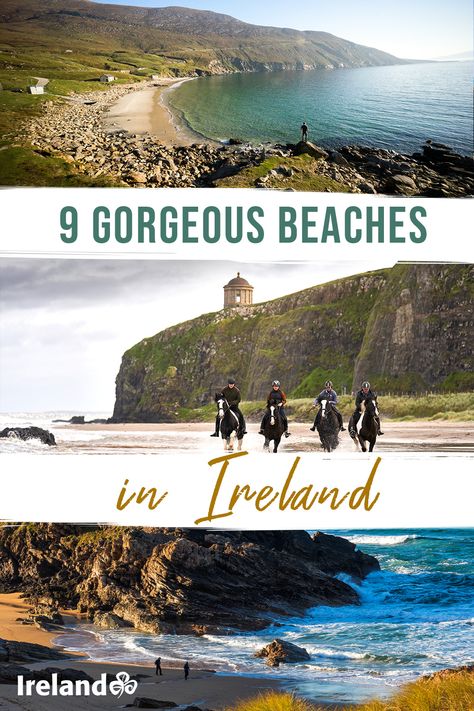 Island gems, remote hideaways and cinematic strands – Ireland's beaches are nothing short of breathtaking! Don't believe us? Click the pin and prepare to be transported... Ireland Activities, Beaches In Ireland, Ireland Coast, Sabbatical Ideas, Irish Beach, Backpacking Ireland, Ireland Bucket List, Ireland Weather, Places In Ireland