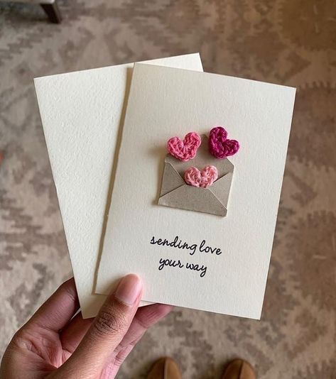 Valentines Day Card For Him, Diy Cards For Boyfriend, Saint Valentin Diy, Valentines Bricolage, Valentines Day Cards Handmade, Personalised Gifts Diy, Birthday Cards For Boyfriend, Creative Gifts For Boyfriend