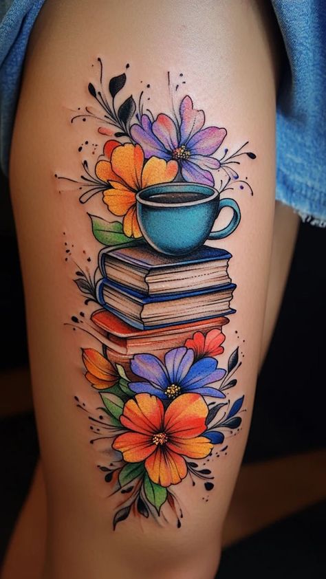 Books Tattoo Ideas, Book Tattoo Ideas For Women, Inside Forearm Tattoo, Book Tattoo Designs, Small Book Tattoo, Book Lover Tattoo Ideas, Mom Daughter Tattoo, Lit Tattoos, Lover Tattoo Ideas