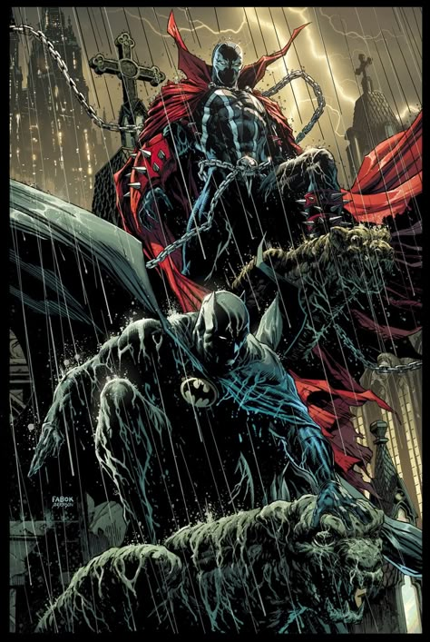 Spawn Comic Art, Batman And Spawn, National Comic Book Day, Spawn Marvel, Spawn 1, Jason Fabok, Spawn Comics, David Finch, Todd Mcfarlane