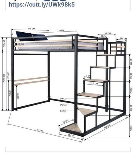 Lofted Beds, Loft Beds For Small Rooms, Mezzanine Bed, A Loft Bed, Loft Style Bedroom, Loft Bed Plans, Beds For Small Rooms, Diy Loft Bed, Small Room Design Bedroom