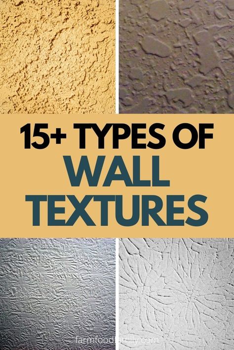 15+ Different Types of Wall Textures That You Need To Know (With Photos) Wall Paint Texture Design Living Rooms, Wall Texture Colour Ideas, Mudding Walls Texture, Different Types Of Wall Texture, Textured Walls For Living Room, Texture Paint On Walls Living Rooms, Wall Texture For Living Room, Living Room With Textured Walls, Exterior Wall Finishes Texture