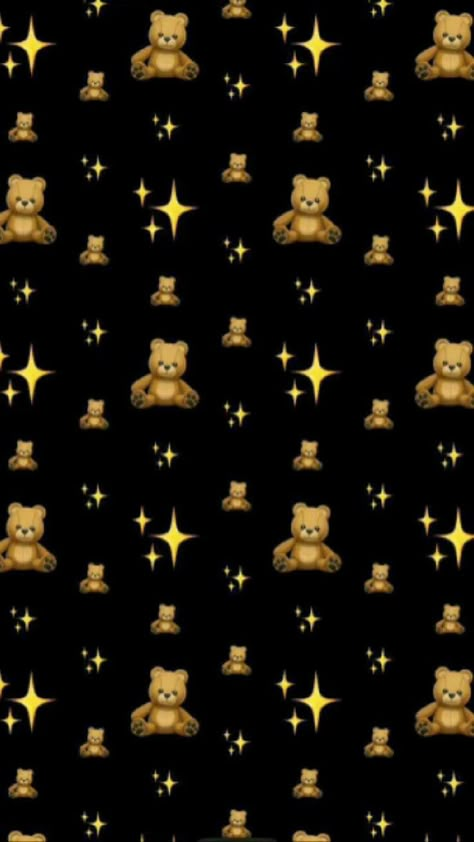 Sparkly Iphone Wallpaper, Emoji Wallpaper Iphone, Emoji Wallpaper, Teddy Bears, Ideas De Fondos De Pantalla, Wallpaper Iphone, Cute Wallpapers, Bears, Iphone Wallpaper