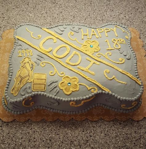 Belt Buckle Cake, Morgan Wallen Birthday Party, Rodeo Food, Buckle Cake, Western Birthday Cakes, Cowboy Cupcakes, Baby Boys First Birthday, Black To Blonde, 21st Birthday Themes