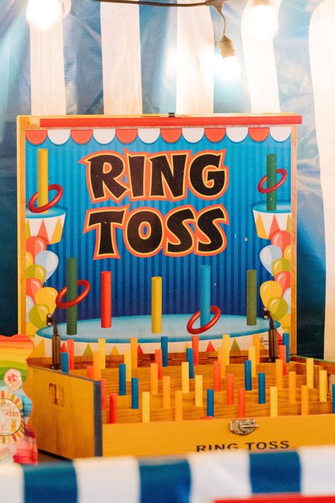 Carnival Guessing Booth, Target Carnival Game, Carnival Vendor Ideas, Games For Event Booth, Carnival Games Wedding, Games For Booth Events, Booth Games Ideas, Games For Carnival, Ring Toss Carnival Game