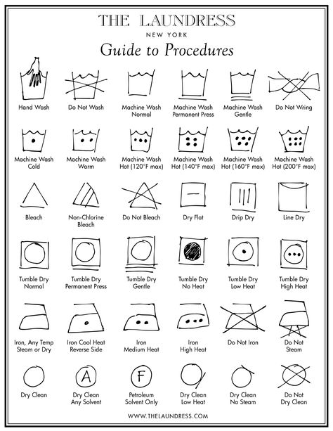 Learn the Laundry Symbols Clothes Care Label, Washing Symbols, Clothing Symbols, Laundry Tips And Tricks, Triangle Symbol, Laundry Symbols, Commercial Laundry, The Laundress, Easy Reference