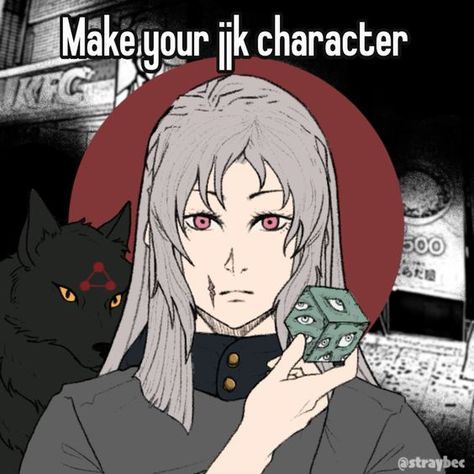 Jujutsu kaisen character maker Jjk Power Ideas, Jjk Icons Aesthetic, All Jjk Characters, Character Maker Website, Jjk Higuruma Hiromi, Picrew Cat Maker, Oc Maker Websites, Demon Slayer Oc Maker, Jjk Manga Art