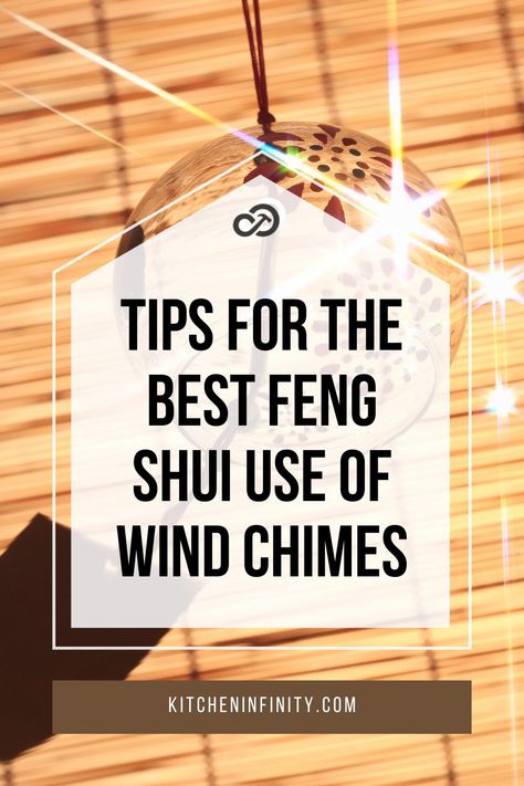 Wind chimes are a great way to improve the flow of energy in your home and bring good luck and protection to your family. When it comes to hanging these objects, the right place to hang your wind chimes depends on their purpose. In this article, we will give you tips on the best feng shui use of wind chimes for your home so that you can improve the energy flow and create good luck for your family. Keep reading to find out more. | Kitchen Infinity Feng Shui Wind Chimes, Feng Shui Your Bedroom, Glass Windchimes, Large Wind Chimes, Terraced Backyard, Glass Wind Chimes, Best Windows, Best Flooring, Equal Opportunity