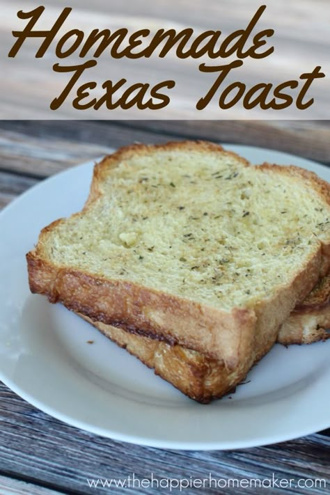 Homemade Texas Toast, Texas Toast Garlic Bread, Texas Recipes, Garlic Bread Recipe, Texas Toast, Must Try Recipes, Low Waste, Toast Recipes, Bread Dough