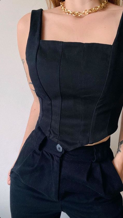 Classy Fashion Chic, Corset Fashion Outfits, Corset Outfit, Diy Vetement, Corset Fashion, Moda Jeans, Easy Trendy Outfits, Fashion Attire, Fashion Hacks Clothes