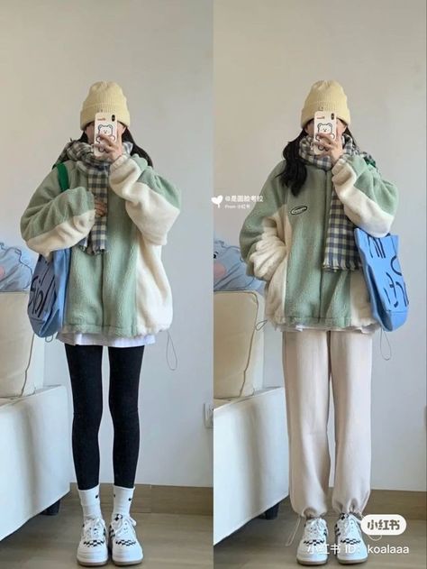 Kawaii Winter Clothes, Cute Korean Winter Outfits, Korean Outfits Fall, Fall Korean Outfits, Japanese Winter Outfits, Kawaii Winter Outfits, Korean Fall Outfits, Business Casual Outfits Winter, Outfits For 2023