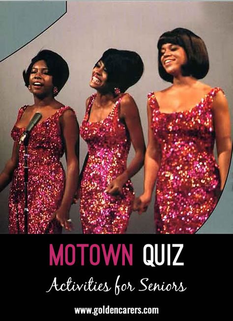 # World Music Day - June 21 #  Motown Quiz: Here is a fun Motown themed quiz for reminiscing and discussion. A great quiz for babyboomers! Diana Ross Supremes, Mary Wilson, Berry Gordy, Behind Blue Eyes, The Supremes, Black Glamour, Little Shop Of Horrors, Three Women, Vintage Black Glamour