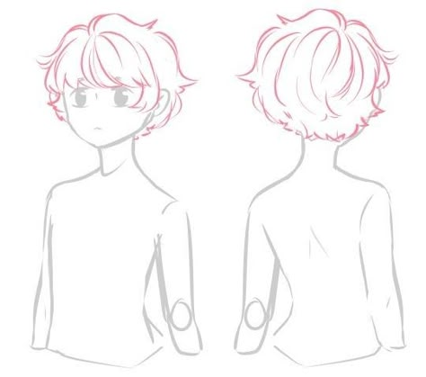 Hairstyles Male Drawing, Fluffy Hair Drawing Reference, Fluffy Hair Drawing, Hair References Drawing, Fluffy Hairstyles, Boy Hair Drawing, Hairstyles Male, Hair Drawing Reference, Male Drawing