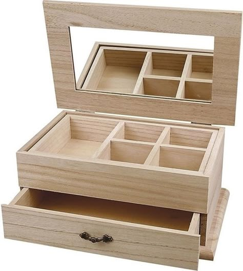 Drawer Jewelry, Diy Drawers, Diy Halloween Decor, Wooden Jewelry Box, Wooden Drawers, Watch Storage, Diy Holder, Bracelets Charms, Box Wood