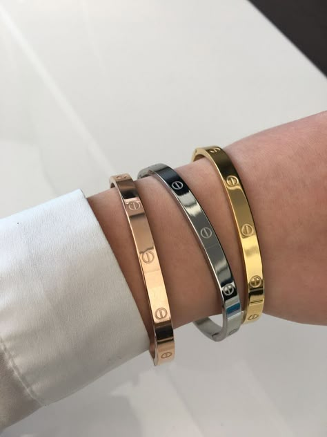 Cartier screw bracelet