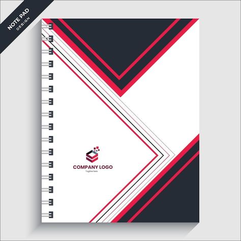 Business notepad design template | Premium Vector #Freepik #vector #spiral-notebook #spiral-book #spiral-mockup #note-book 50th Class Reunion Ideas, 50th Class Reunion, Class Reunion Ideas, Notepad Design, Spiral Line, Booklet Template, Note Pad Design, Notebook Spiral, Booklet Design