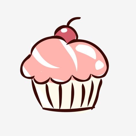 food element,cartoon food,hand drawn food,cartoon cake,hand painted cake,cartoon dessert,cake,cupcake Cupcake Wallpaper, Food Cartoon, Cartoon Cake, Dessert Cake, Png Clipart, Cupcake, Hand Drawn, Doodles, Logo Design