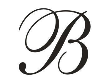 cursive capital B B In Cursive, Cursive B, Cursive Letters Fancy, B Calligraphy, Different Writing Styles, Swarovski Logo, Fonts For Tattoos, Tattoos Fonts, Fancy Cursive