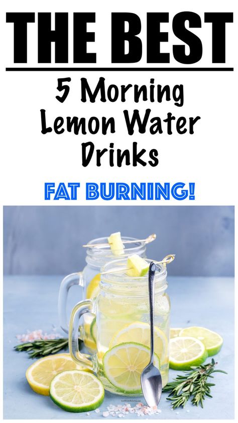 5 Morning Lemon Waters to Boost Weight Loss Lemon Water For Flat Stomach, Lemon Weight Drink, Salt And Lemon Water, Lemon Salt Water, Fat Flush Water, Salt Water Flush, Lemon Water Recipe, Apple Cider Vinegar Lemon, Lemon Water In The Morning