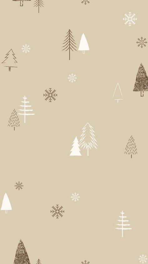 Cream Christmas mobile wallpaper, aesthetic | Free Photo - rawpixel Neutral Holiday Wallpaper Iphone, Neutral Holiday Wallpaper, Christmas Aesthetic Simple Wallpaper, Soft Christmas Wallpaper, Fall And Christmas, Christmas Esthetics Background, Cute Plain Wallpaper Iphone, December Design, Cozy Aesthetic Background