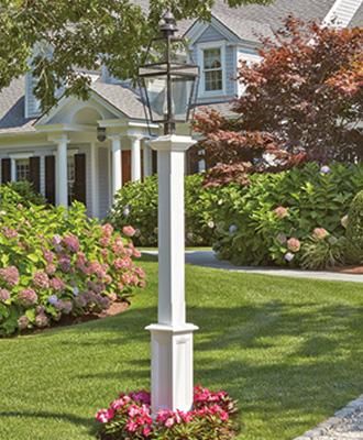 Front Yard Decor, Outdoor Lamp Posts, Lamp Posts, Driveway Lighting, Railings Outdoor, Garden Tool Shed, Lamp Post Lights, Lantern Post, Light Pole