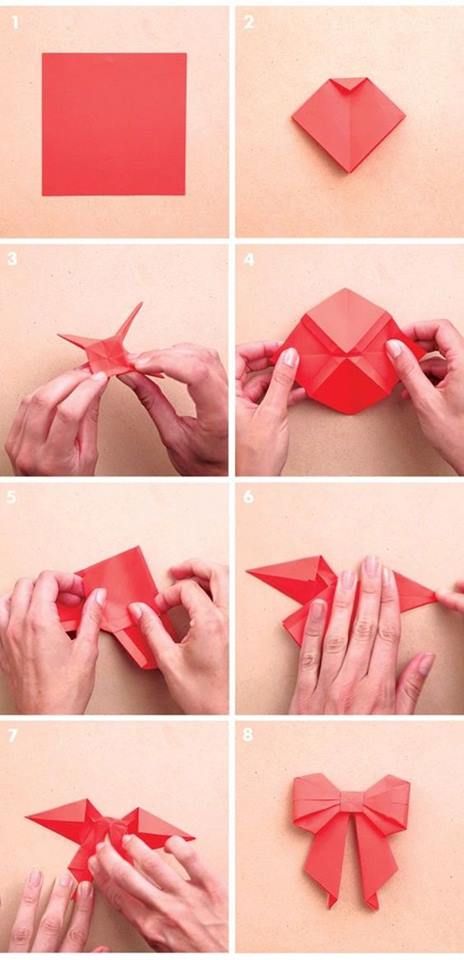 35+ DIY Easy Origami Paper Craft Tutorials (Step by Step) Easy Origami For Kids, Kraf Kertas, Paper Bow, Diy Origami, Origami Tutorial, Origami Easy, Origami Art, Paper Folding, Origami Crafts