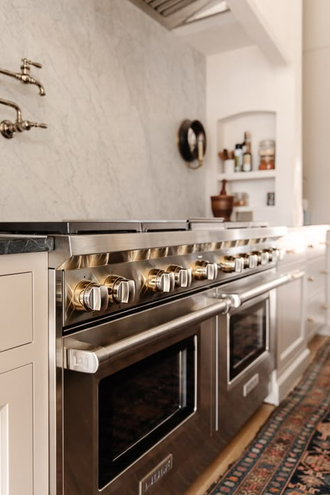 Appliance Update in the Kitchen! - Chris Loves Julia Wolf Stove, Wolf Oven, Kitchen Open Concept, Double Oven Kitchen, Wolf Range, Luxury Appliances, Brooklyn Brownstone, Ideal Kitchen, Large Oven