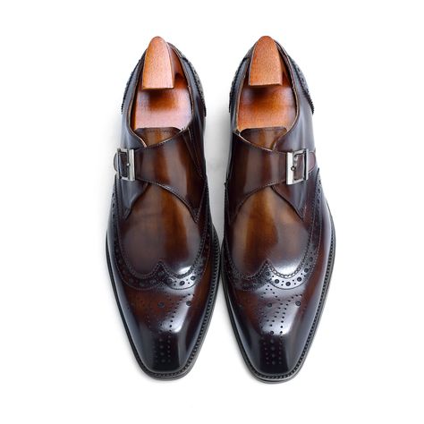 F64-KH6 Hot sale Italian Design Gentleman Classic Monk Strap Business Men Leather Dress Shoes https://m.alibaba.com/product/1600187430839/F64-KH6--Hot-sale-Italian-Design.html?__sceneInfo={"cacheTime":"1800000","type":"appDetailShare"} Monk Strap Shoes, Brown Shoes, Monk Strap, Black Solid, Handmade Shoes, Men's Collection, Ox, Sport Coat, Shoes Men