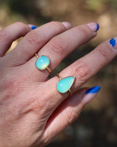 THREE MORE DAYS!! ASTORIA Rings + 14 karat golddd Peruvian Opals🙌 Ok the rings in this collection are probably my most favorite EVER!! These will be available in the LOW TIDE Collection Thursday, May 23rd at 4pm pst . . . . . #sustainablejewelry #bohojewelry #smallbusiness #riojeweler #jewelryobsessed #bohovibes #goddessjewelry #statementrings #goldjewelry Sun Jewelry, Goddess Jewelry, Peruvian Opal, Sustainable Jewelry, Rising Sun, May 20, Most Favorite, The Low, The Rings