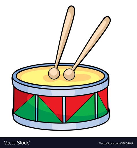 Instrument Clipart, Toys Drawing Illustrations, Drum Illustration, Music Instruments Drawing, Music Instruments Illustration, Cartoon Objects, Toy Illustration, Musical Instrument, Musical Instruments Clipart