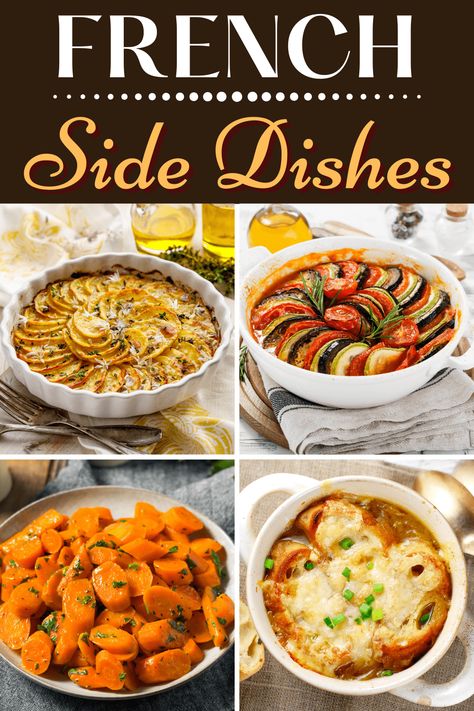 French Party Recipes, French Vegetable Side Dishes, French Dishes Easy, Easy French Dishes, French Side Dishes Traditional, French Main Dishes, French Vegetable Recipes, French Appetizers Easy, Olympic Dinner