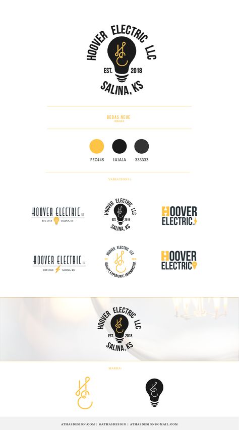 Powered By Logo, Electrical Business Logo, Electrical Contractor Logo, Electrician Branding, Electrical Logo Design Ideas, Electric Company Logo, Electrician Logo Design, Electric Logo Design, Electrical Company Logo