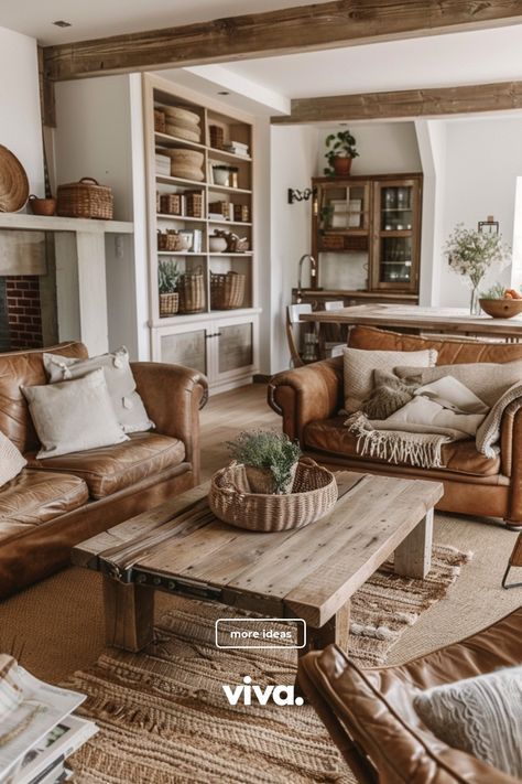 Farmhouse Simple Living Room, Farmhouse Earthy Living Room, Combining Formal Living And Family Room, Belgian Decor Interior Design, Warm Modern Farmhouse Living Room, Farmhouse Living Room Bookshelves, Country Farm Living Room, Vintage Farmhouse Interior Design, Simple Cottage Living Room