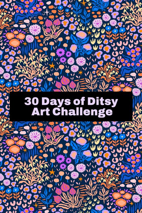 Discover the profound impact of a 30-day art challenge on your digital art practice. Immerse yourself in a daily routine, explore innovative techniques, and witness remarkable growth in your digital artwork. Unlock new levels of creativity, connect with fellow digital artists, and embark on an inspiring journey of artistic transformation. #DigitalArtChallenge #30DayArtChallenge #ArtisticTransformation Illustration Challenge 30 Day, Digital Art Practice, Pinterest Idea Pins, Ditsy Pattern, 30 Day Art Challenge, Surface Pattern Design Inspiration, Painting Challenge, Visual Journals, A Daily Routine