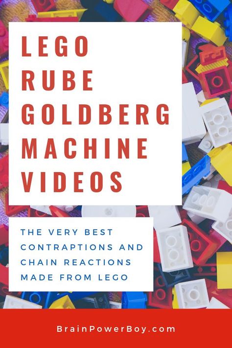 LEGO Rube Goldberg Machines: Cool Contraptions You Have to See! These are real Rube Goldberg Machines. Use the videos as inspiration to make your own or just watch them - they are awesome! Great for use in the classroom, for afterschool or in your homeschool. #rubegoldberg #rubegoldbergmachines #legobuilding Rube Goldberg Projects For Kids, Easter Science Activities, Rube Goldberg Machine Ideas, Rube Goldberg Projects, Lego Stem, Easter Science, Goldberg Machine, Lego Learning, Hugo Cabret