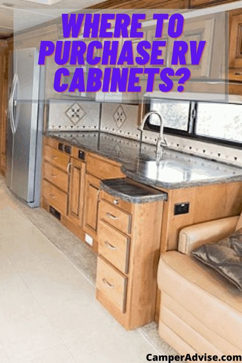 If you are looking for info on where to purchase RV Cabinets, then you are in the place. Camper Cabinet Ideas, Diy Rv Cabinets, Diy Rv Kitchen Cabinets, Rv Cabinets Diy How To Build, Camper Kitchen Cabinets, Building Rv Cabinets, Rv Cabinets Remodel, Best Paint For Rv Cabinets, Painting Rv Cabinets