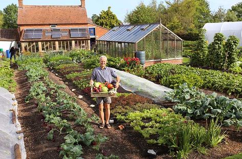 No-dig Gardening | Charles Dowding | joe gardener® Charles Dowding, Gardening Products, Dig Gardens, Garden Diary, Garden Veggies, Veg Garden, Dream Places, Home Vegetable Garden, Vegetable Garden Design