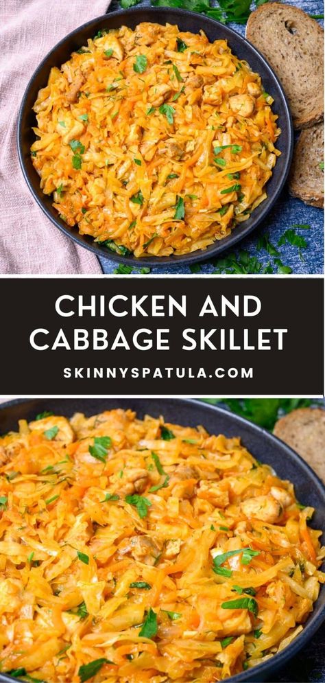 Chicken and Cabbage Recipe – Skinny Spatula Keto Chicken Cabbage Recipes, Chicken And Cabbage Crockpot Recipes, Cabbage Sauteed With Chicken, Chicken Thigh Cabbage Recipes, Chicken And Napa Cabbage Recipes, Cabbage Chicken Casserole, Ground Chicken And Cabbage Recipes, Keto Chicken And Cabbage Recipes, Chicken And Cabbage Bake