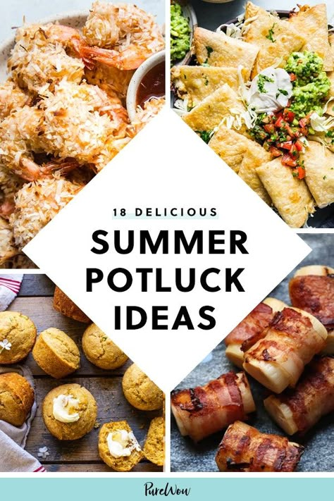 Shared Lunch Ideas, Cold Potluck Dishes, Potluck Lunch Ideas, Summer Potluck Ideas, American Picnic, Summer Potluck Dishes, Best Potluck Dishes, Potluck Meals, Summer Potluck Recipes