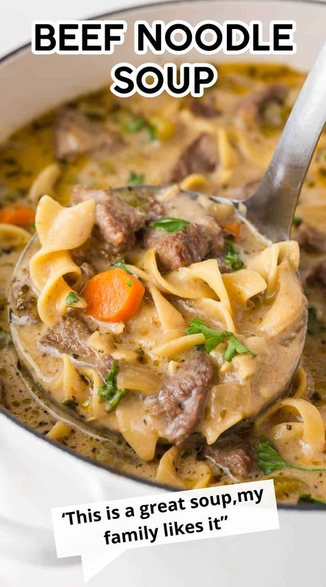 Recipes Using Beef Broth, Beef Broth Soup Recipes, Beef Egg Noodles, Steak Soup, Sausage Tortellini Soup, Sausage Tortellini, Best Sausage, Beef Soup Recipes, Noodle Soup Recipe