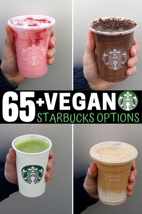 This list has all of the best Starbucks vegan drinks you can order. And with over 65 dairy free Starbucks drinks to choose from, you'll always have a new option to try! Vegan Drinks At Starbucks, Plant Based Starbucks Drinks, Starbucks Vegan Drinks, Vegan Starbucks Drinks Coffee, Starbucks Drinks 2023, Starbucks Images, Dairy Free Starbucks Drinks, Vegan Holiday Drinks, Drinks To Order At Starbucks