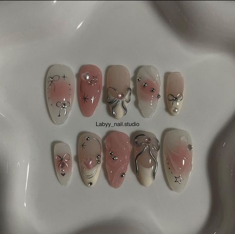 Nails Set, Pretty Gel Nails, Really Cute Nails, Nail Supplies, Nail Art Hacks, False Nail, Nail Supply, Valentine's Day Nails, Artificial Nails