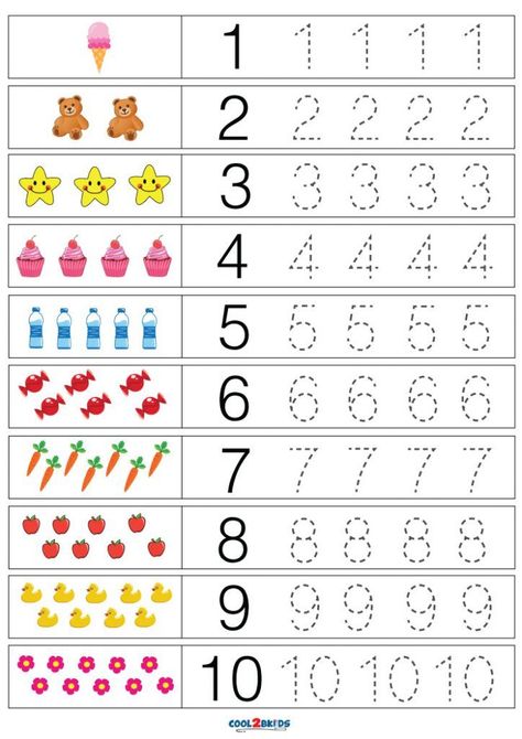 Letter And Number Tracing Worksheets, Number Tracing For Preschool, Number 1 Tracing Printables Free, Trace The Numbers Worksheet, Tracing Numbers Preschool Free Printable, 123 Worksheets Free Printable, Tracing Numbers Worksheet, Free Pre K Worksheets, Prek Number Worksheets