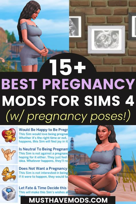 Pregnancy Poses Sims 4, Sims 4 Pregnancy Mods, Sims 4 Pregnancy Poses, Sims 4 Pregnancy, Sims Pregnant, Sims 4 Free Mods, Pregnancy Poses, Lotes The Sims 4, Los Sims 4 Mods