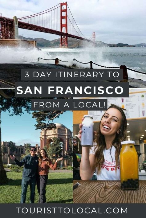 If you only have 3 days in San Francisco this guide will help you make the most of your time, from where to eat and what to see, with a map! San Francisco Day Trips, Where To Stay San Francisco, Where To Eat San Francisco, Visiting San Francisco, Best Things To Do In San Francisco, What To Do In San Francisco, San Francisco Things To Do, San Francisco Map Illustration, Things To Do In San Francisco